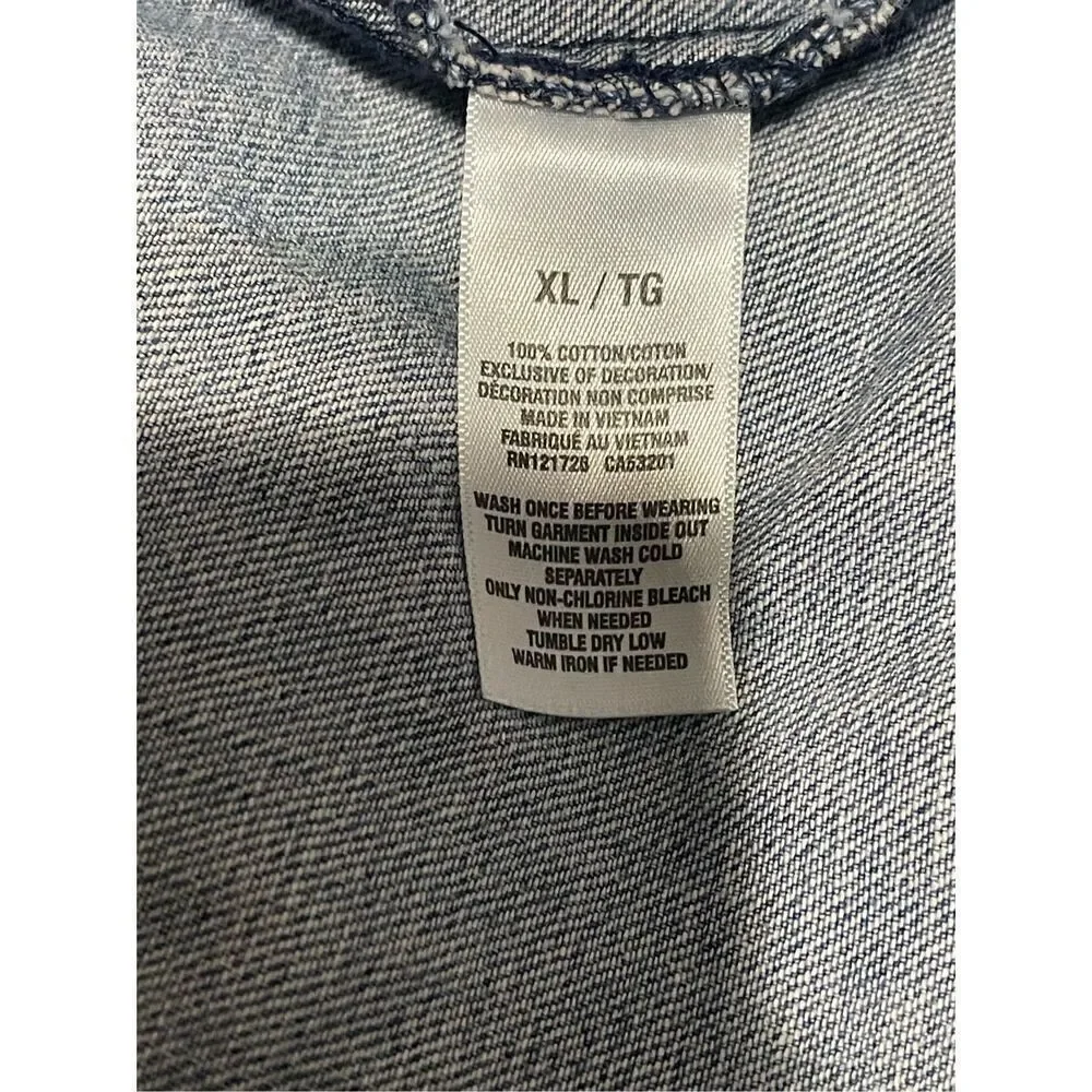 ❤️Aeropostale Crop Casual Denim Jacket